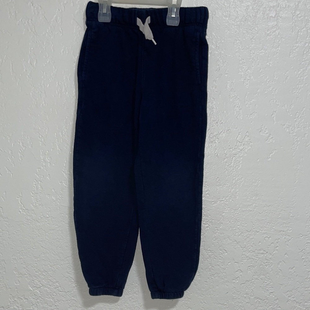 Old Navy Navy Blue Kids Sweatpants with White Drawstring